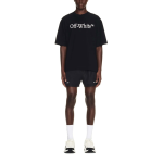T-shirt Oversized Off-White Big Bookish Skate Tee with Logo Black - Image 4