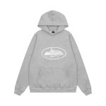 Hoodie Corteiz Alcatraz Gray