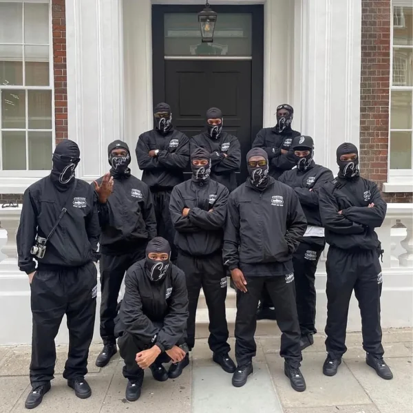 Set Corteiz Shukushuku Tracksuit Black - Image 2