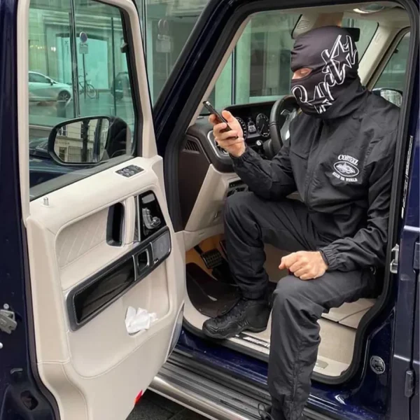 Set Corteiz Shukushuku Tracksuit Black - Image 3