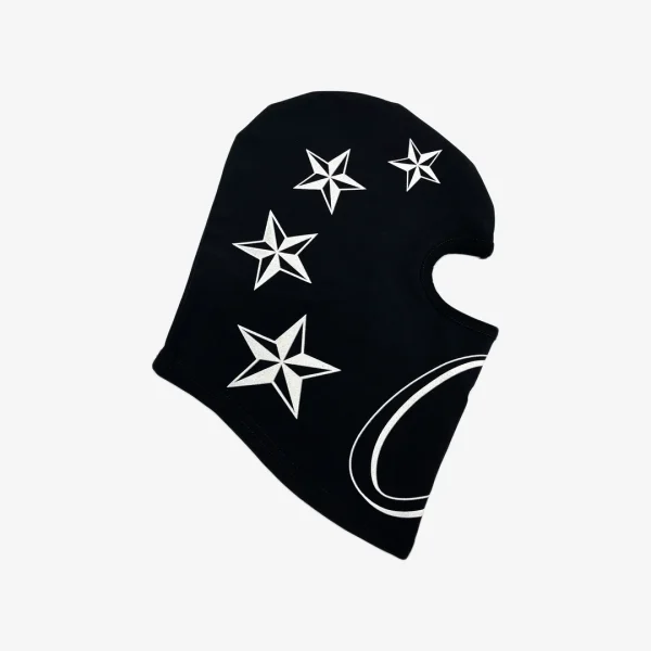 Balaclava Corteiz Ski Mask Black/White - Image 3