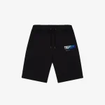 Shorts Trapstar Chenille Black/Blue