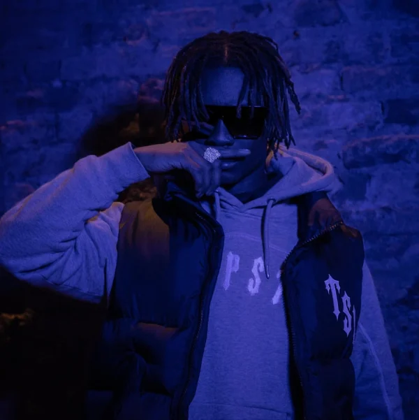 Vest Trapstar Decoded Ice Blue - Image 5