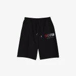 Shorts Trapstar Chenille Black/Red