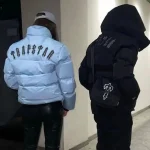 Jacket Puffer Trapstar Irongate Hooded Ice Blue - Image 3