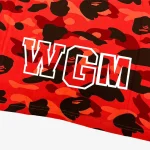 T-Shirt Bape Camo Shark Red - Image 7