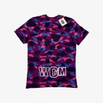 T-Shirt Bape Camo Shark Purple - Image 2
