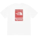 T-shirt Supreme x The North Face White