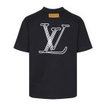 T-shirt Louis Vuitton Black - Image 2