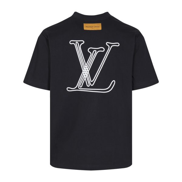 T-shirt Louis Vuitton Black - Image 2