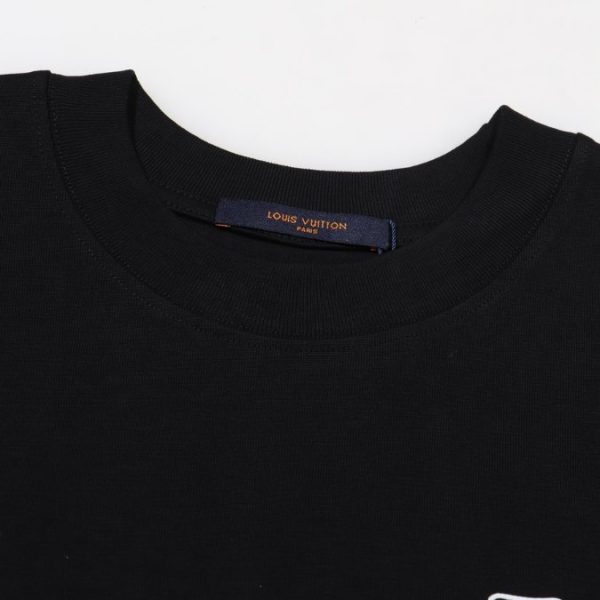 T-shirt Louis Vuitton Black - Image 3