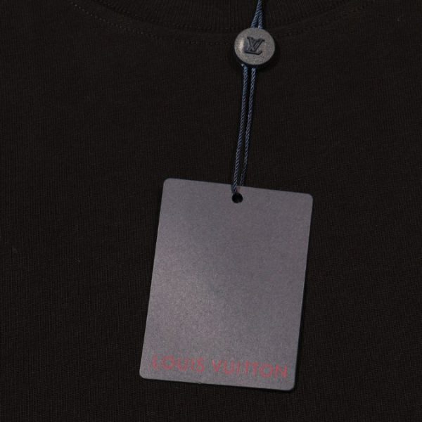 T-shirt Louis Vuitton Black - Image 5