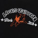 T-shirt Louis Vuitton Paris 1854 Black - Image 2