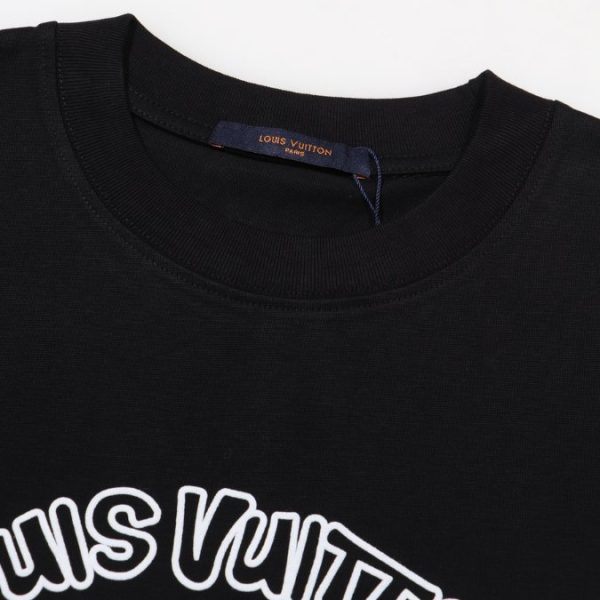 T-shirt Louis Vuitton Paris 1854 Black - Image 4