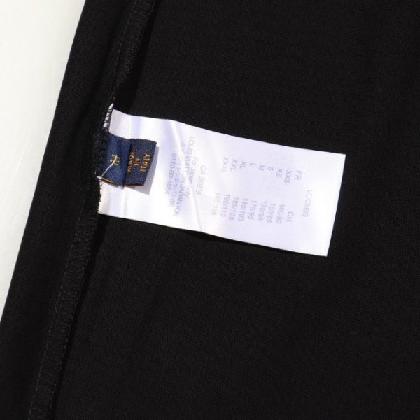 T-shirt Louis Vuitton LV Lovers Black - Image 3