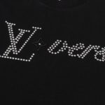 T-shirt Louis Vuitton LV Lovers Black - Image 4