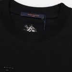 T-shirt Louis Vuitton LV Lovers All Black - Image 6