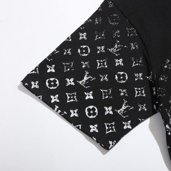 T-shirt Louis Vuitton LVSE Monogram Gradient Black - Image 3