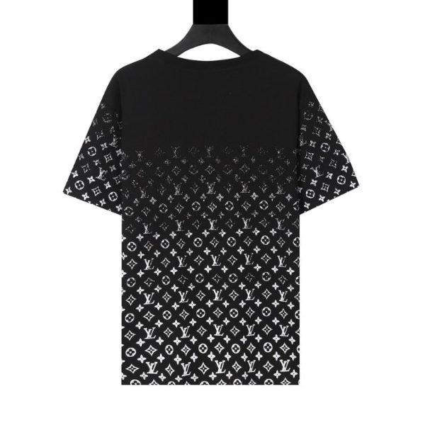 T-shirt Louis Vuitton LVSE Monogram Gradient Black - Image 5