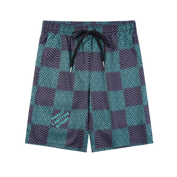 Set Louis Vuitton LV Green Checkered Print - Image 3