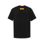 T-shirt Louis Vuitton LV Black Gradient Logo - Image 5