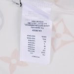T-shirt Louis Vuitton LV White Orange Gray - Image 3