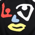 T-shirt Louis Vuitton LV Black Colorful Face - Image 3