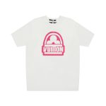 T-shirt Louis Vuitton LV White Pink Logo