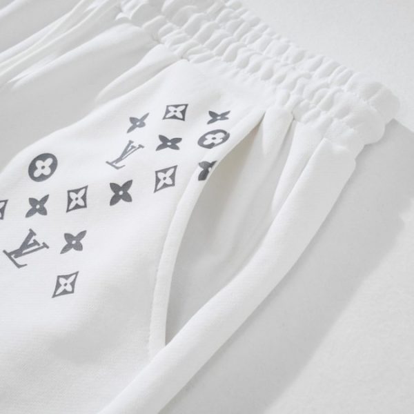 Shorts Louis Vuitton LV White Blue Monogram - Image 6