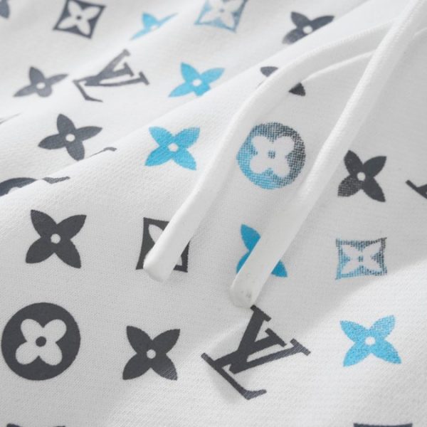 Shorts Louis Vuitton LV White Blue Monogram - Image 7