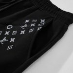 Shorts Louis Vuitton LV Black Blue Monogram - Image 4