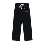 Pants Louis Vuitton Black Drawstring