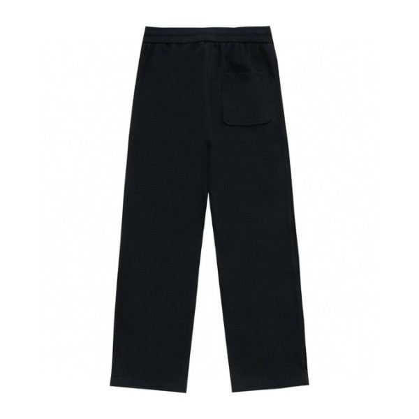 Pants Louis Vuitton Black Drawstring - Image 2