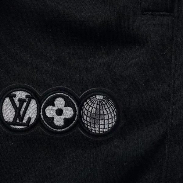 Pants Louis Vuitton Black Drawstring - Image 3