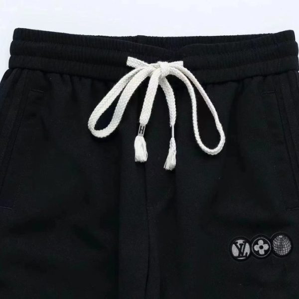 Pants Louis Vuitton Black Drawstring - Image 4