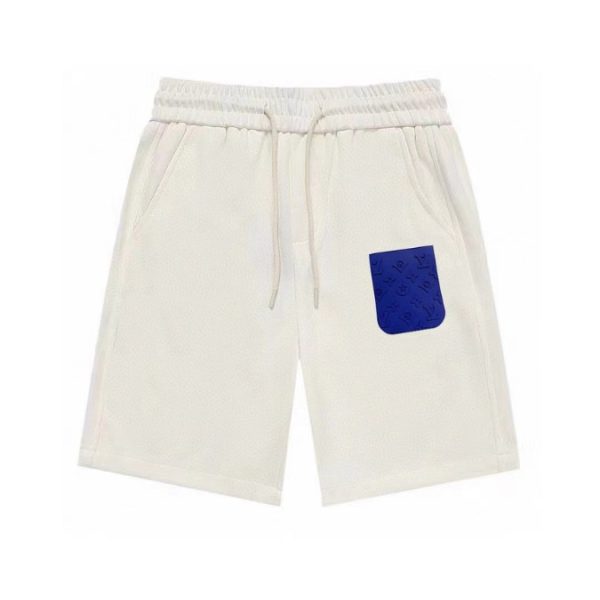 d99442_16260-1.jpg Shorts Louis Vuitton White Blue Pocket - Image 1