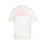 T-shirt Louis Vuitton White Floral Logo - Image 2