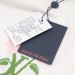 T-shirt Louis Vuitton White Floral Logo - Image 7