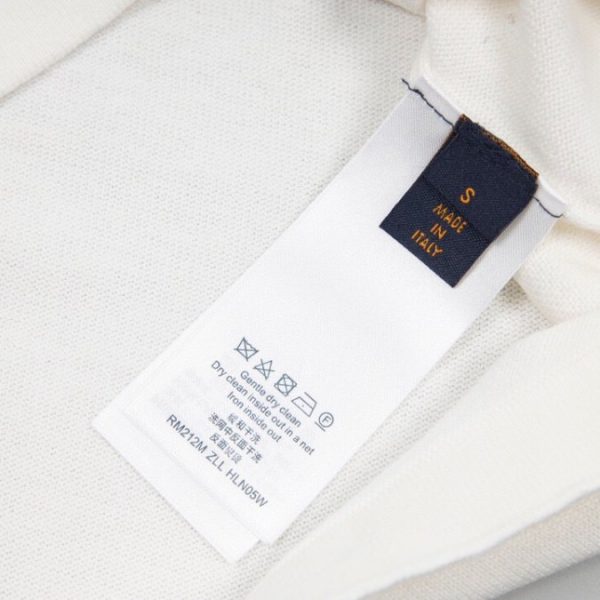 T-shirt Louis Vuitton White Floral Logo - Image 8