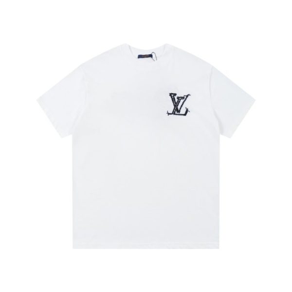d99562_23031-1.jpg T-shirt Louis Vuitton White Black Logo - Image 1