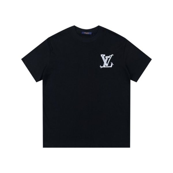 d99567_22337-1.jpg T-shirt Louis Vuitton Black White Logo - Image 1