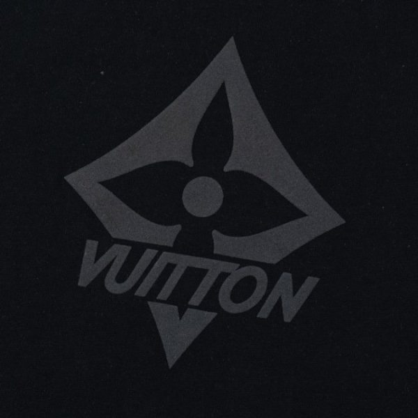 T-shirt Louis Vuitton Black Monogram Logo - Image 3