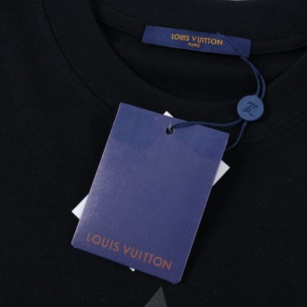 T-shirt Louis Vuitton Black Monogram Logo - Image 6