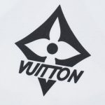T-shirt Louis Vuitton White Monogram Logo - Image 4