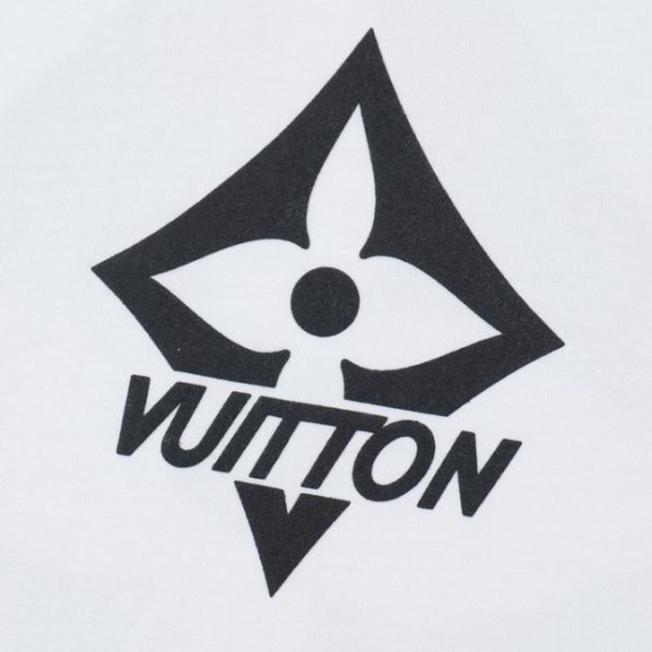 T-shirt Louis Vuitton White Monogram Logo - Image 4