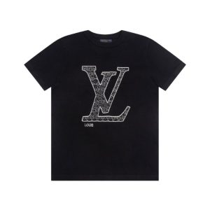 T-shirt Louis Vuitton Black Large LV