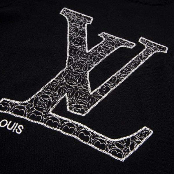 T-shirt Louis Vuitton Black Large LV - Image 4