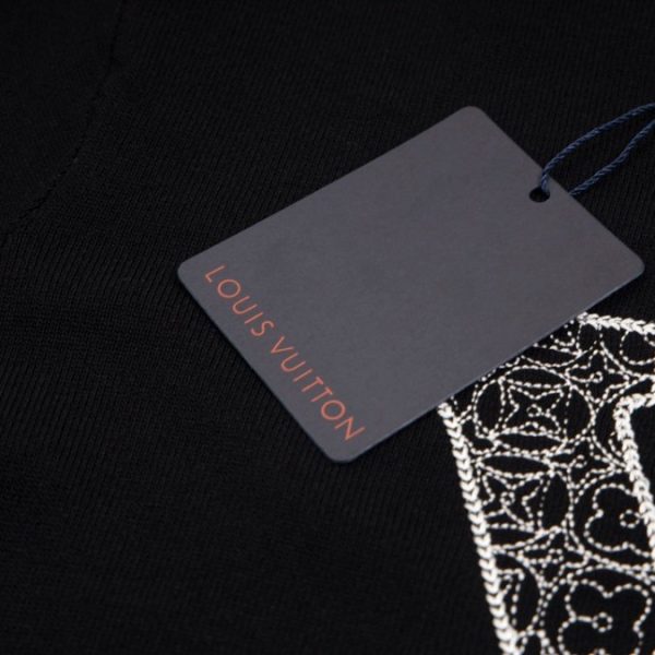 T-shirt Louis Vuitton Black Large LV - Image 7