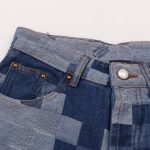 Jeans Louis Vuitton Blue Pixel Patchwork - Image 4