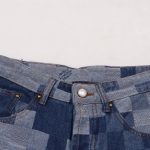 Jeans Louis Vuitton Blue Pixel Patchwork - Image 8